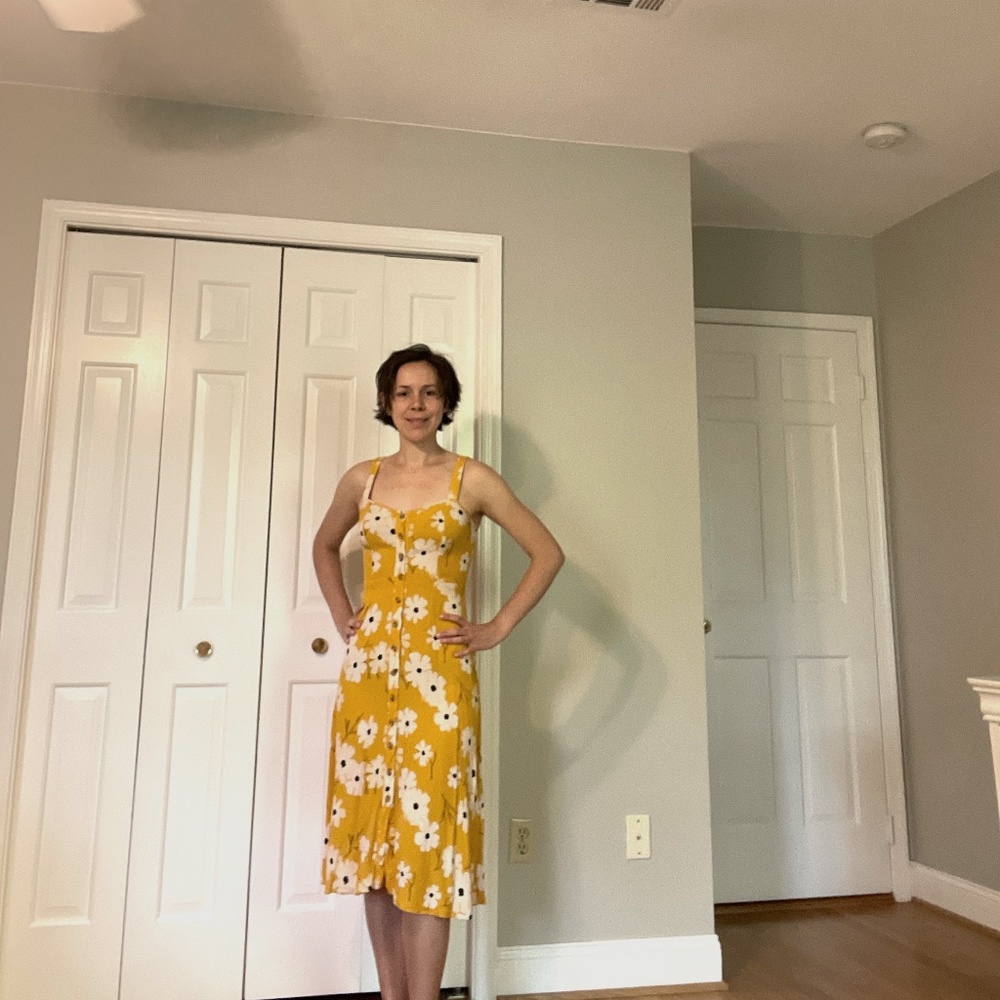 Madewell Summer Midi Dress - Picture 2 of 3